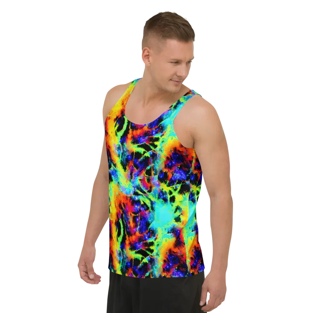 Psychic Pigment on Men's Tank Top — Left Front