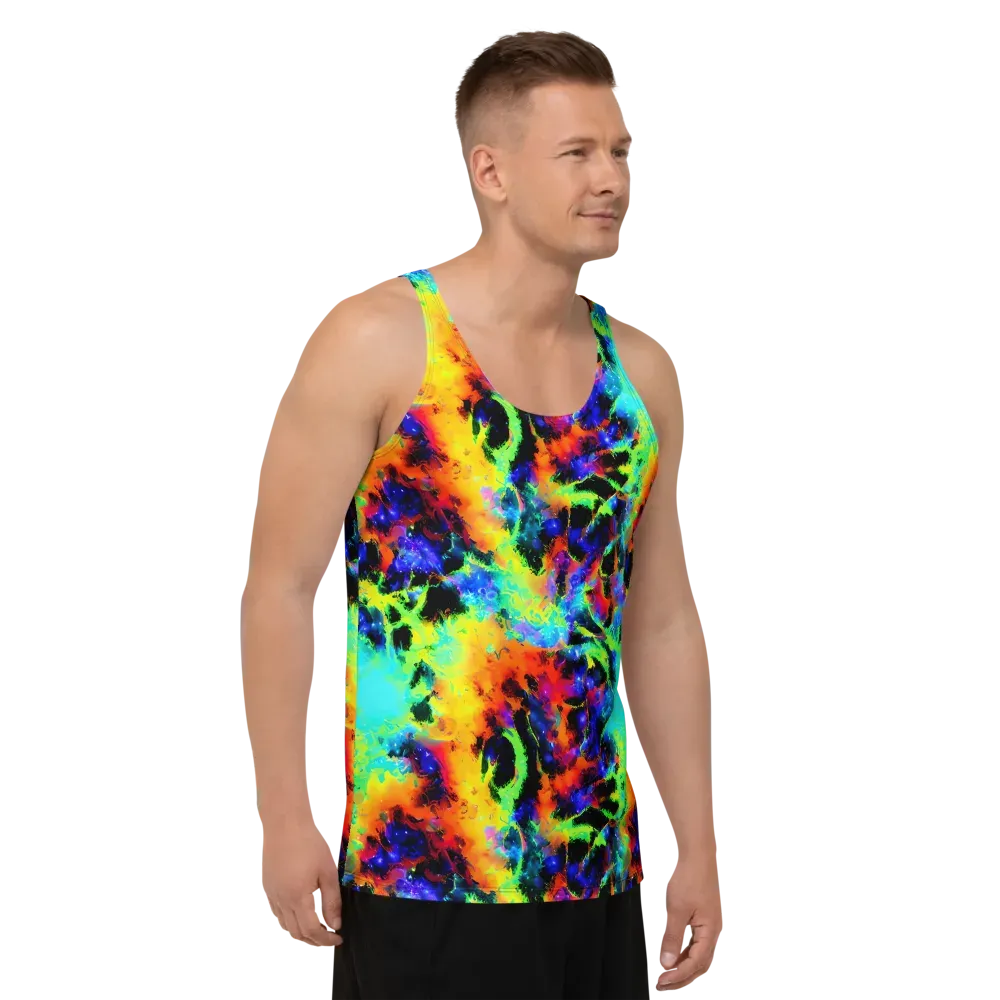 Psychic Pigment on Men's Tank Top — Right Front