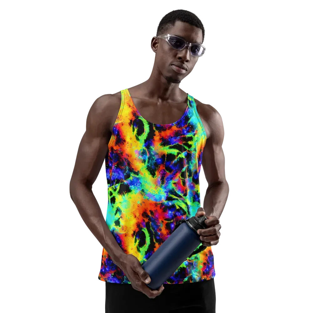 Psychic Pigment on Men's Tank Top — Front
