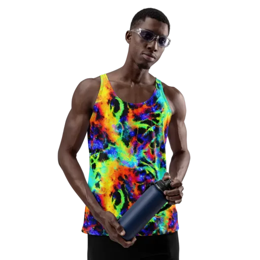Psychic Pigment on a Men's Tank Top