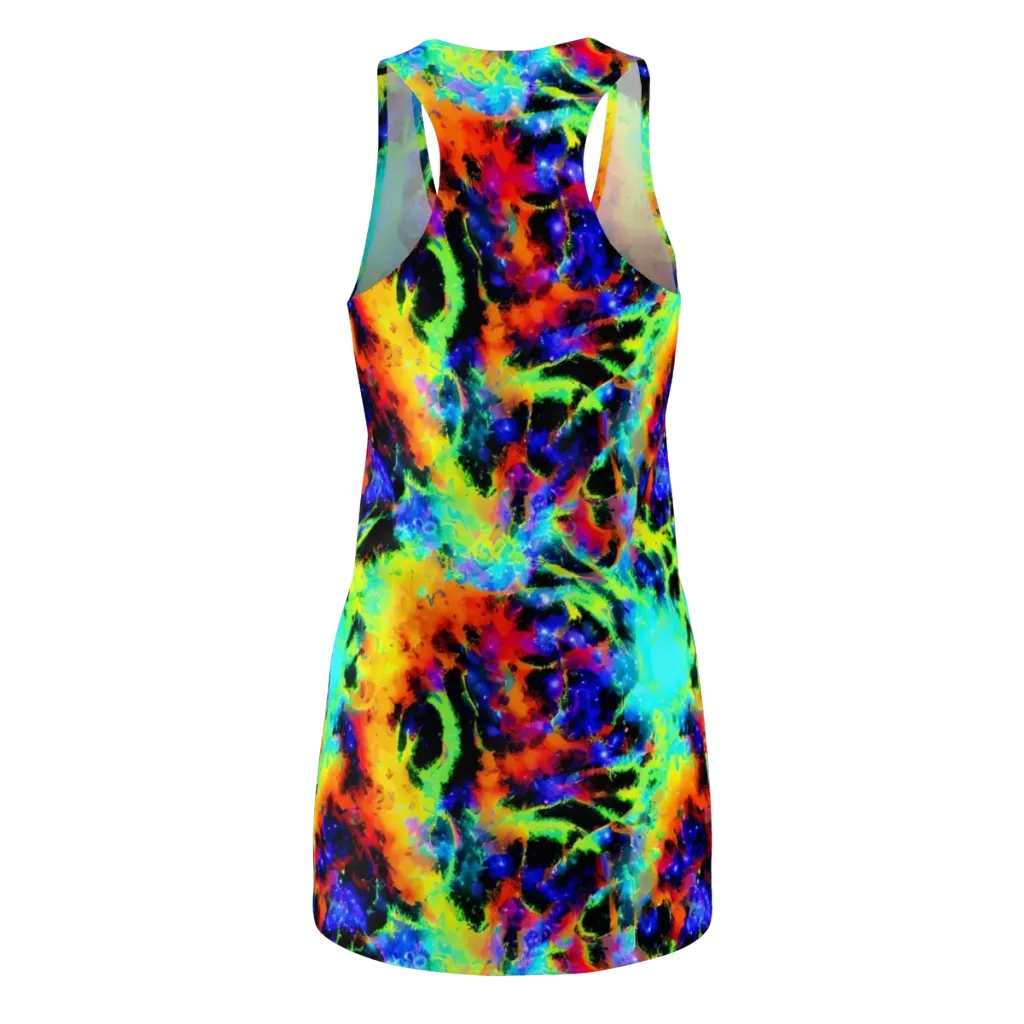 Psychic Pigment on Racerback Dress — Back