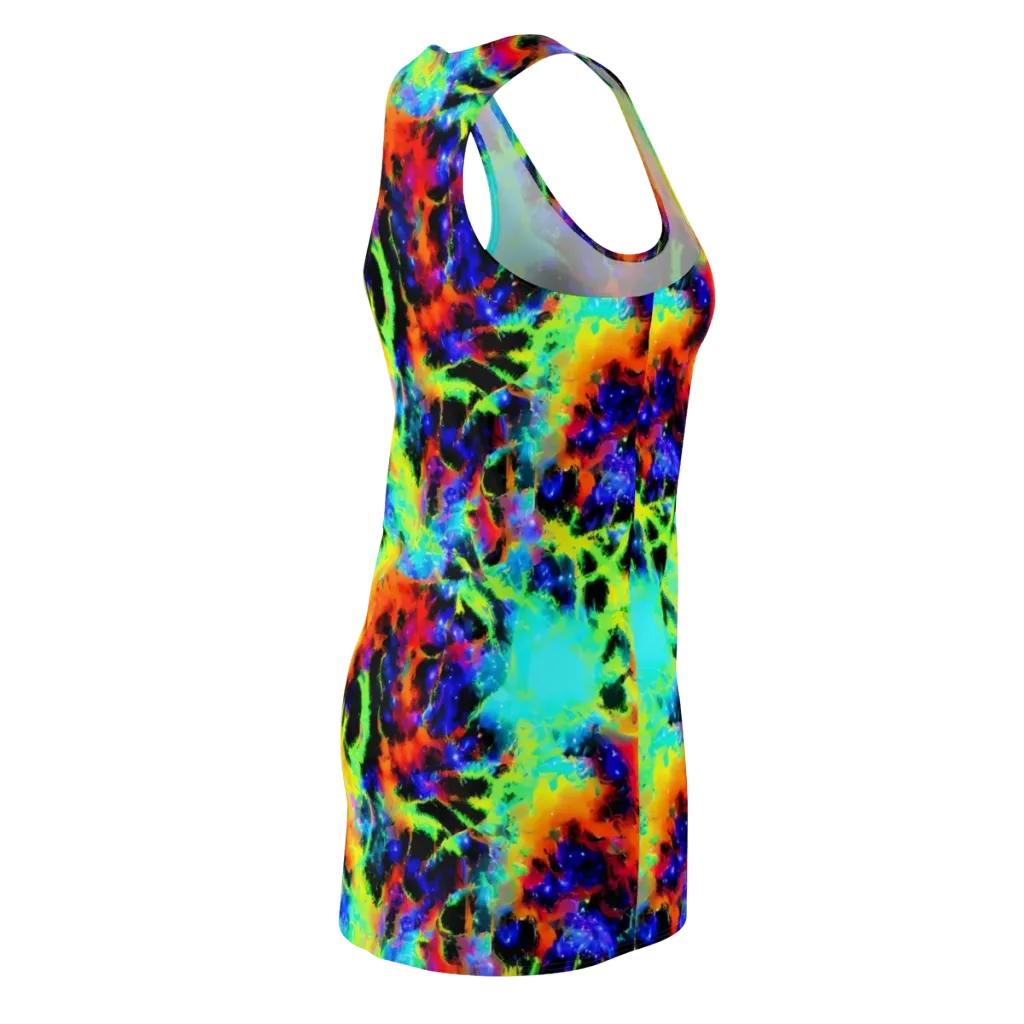 Psychic Pigment on Racerback Dress — Back Side