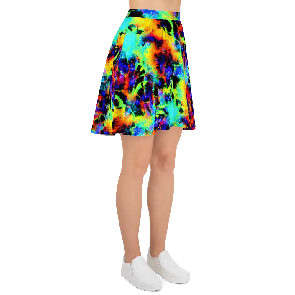 Psychic Pigment on Skater Skirt — Right