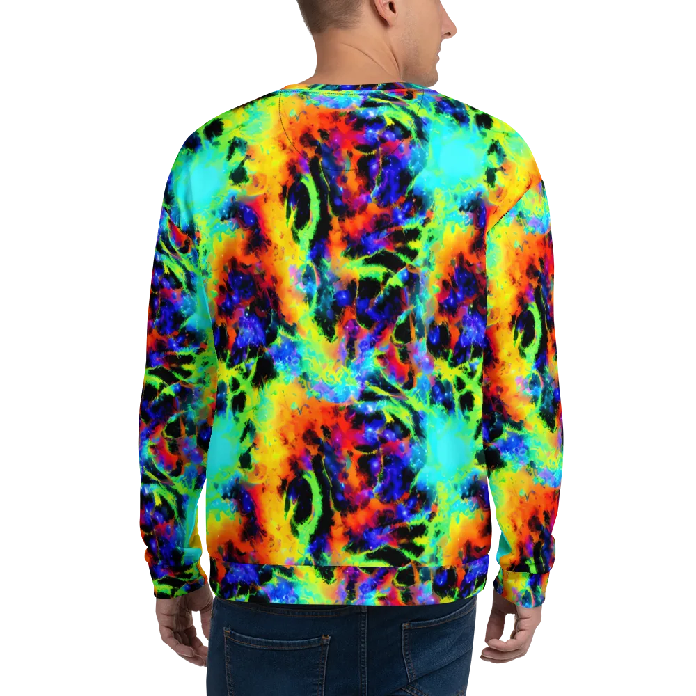 Psychic Pigment on Sweatshirt — Back