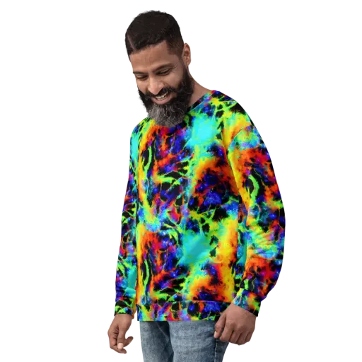 Psychic Pigment on a Sweatshirt