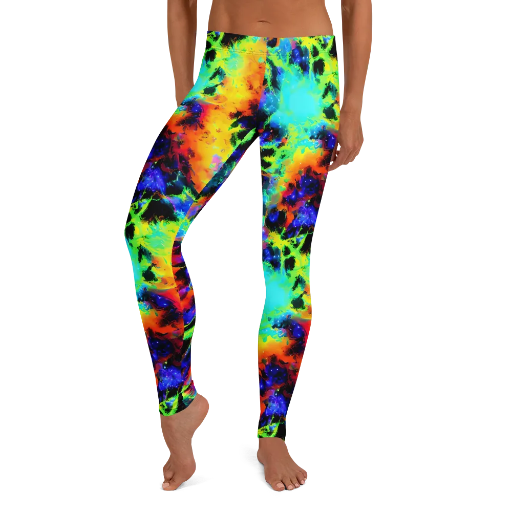 Psychic Pigment on Leggings — Front