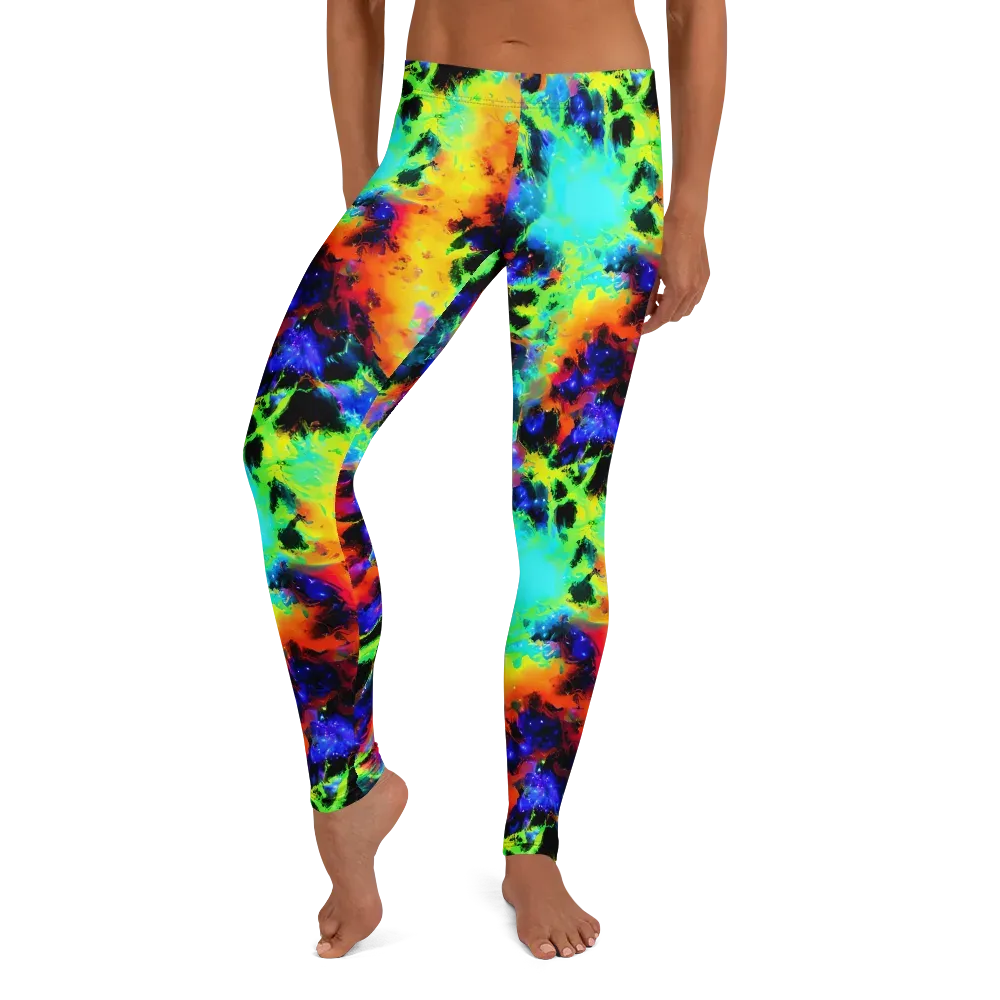 Psychic Pigment on Leggings — Front