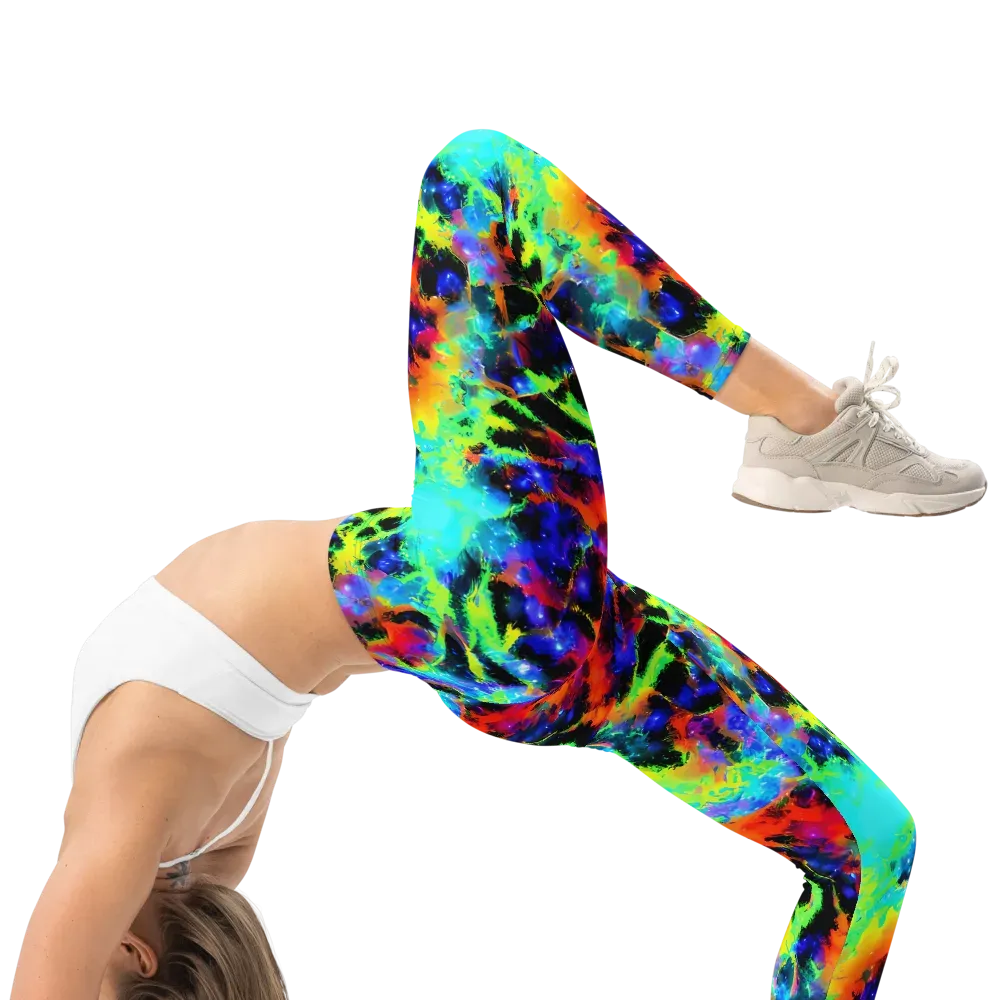 Psychic Pigment on Leggings — Right