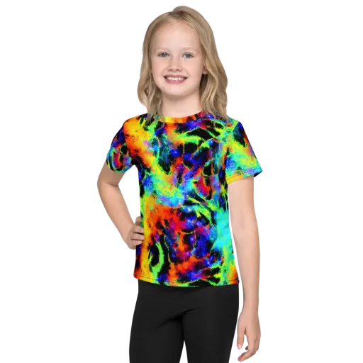 Psychic Pigment on a Kids Crew Neck T-Shirt