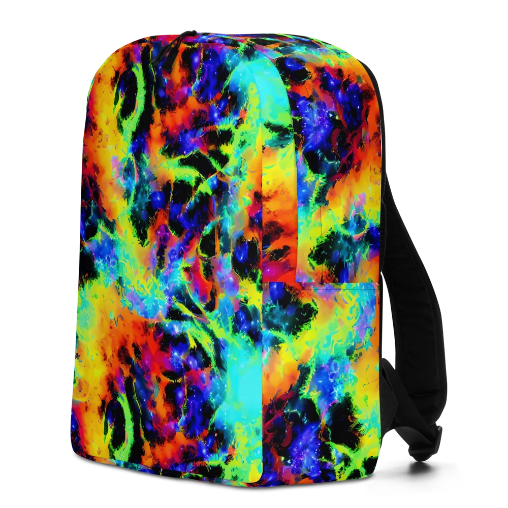 Psychic Pigment on Minimalist Backpack — Left