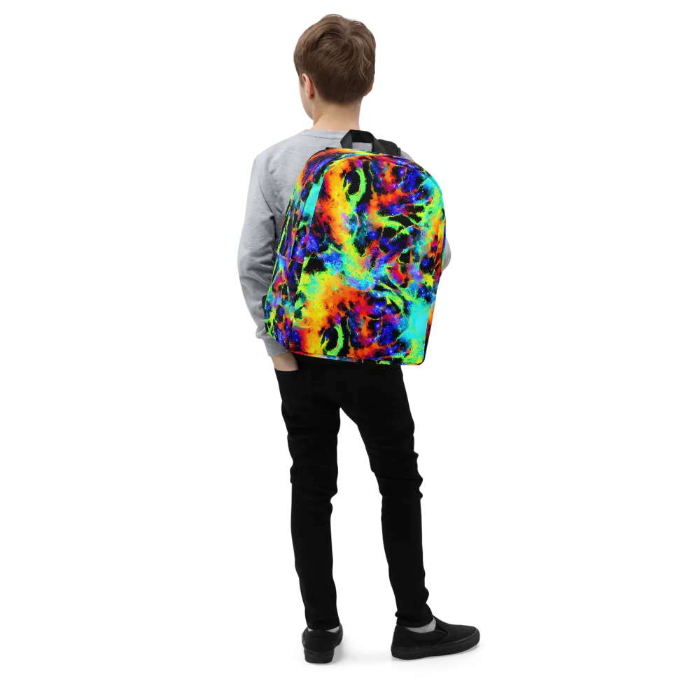 Psychic Pigment on Minimalist Backpack — Right Front
