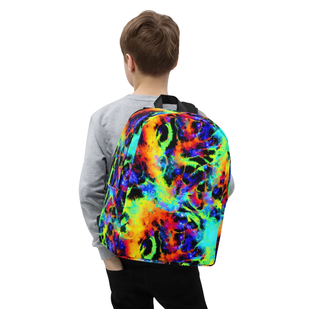 Psychic Pigment on Minimalist Backpack — Zoomed-in