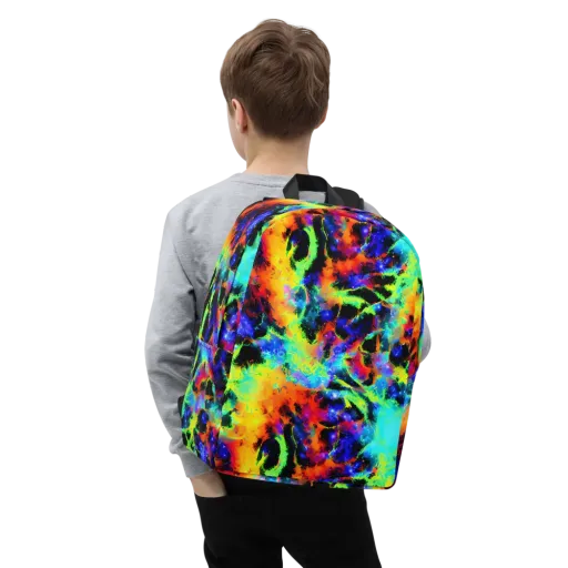 Psychic Pigment on a Minimalist Backpack