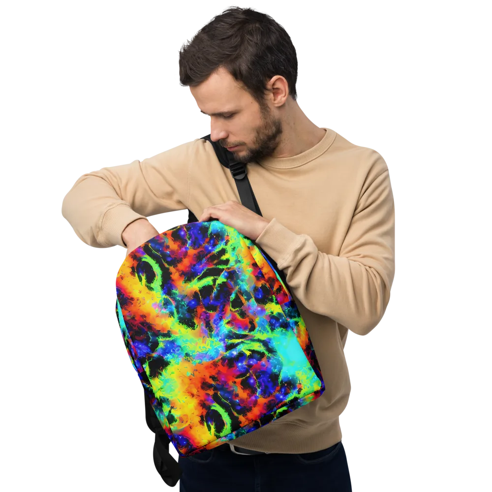Psychic Pigment on Minimalist Backpack — Front