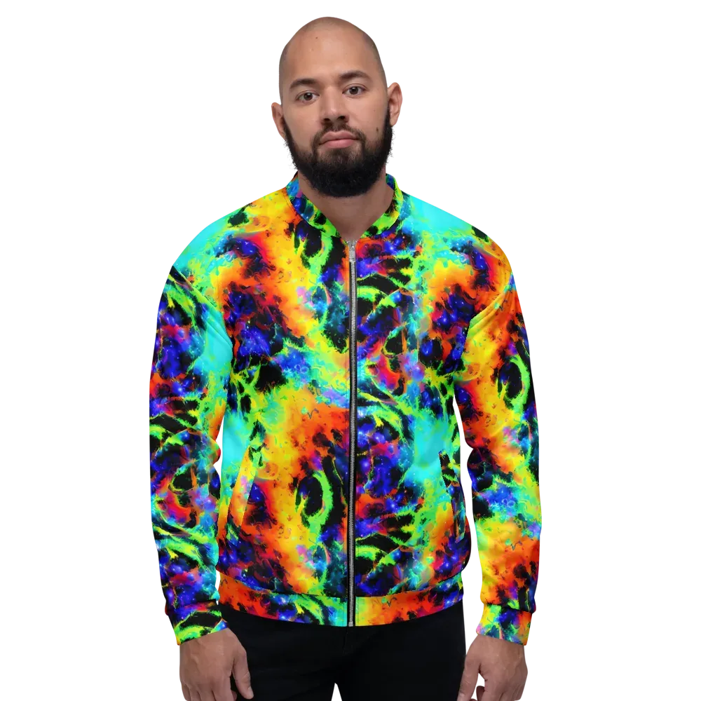 Psychic Pigment on Bomber Jacket — Front