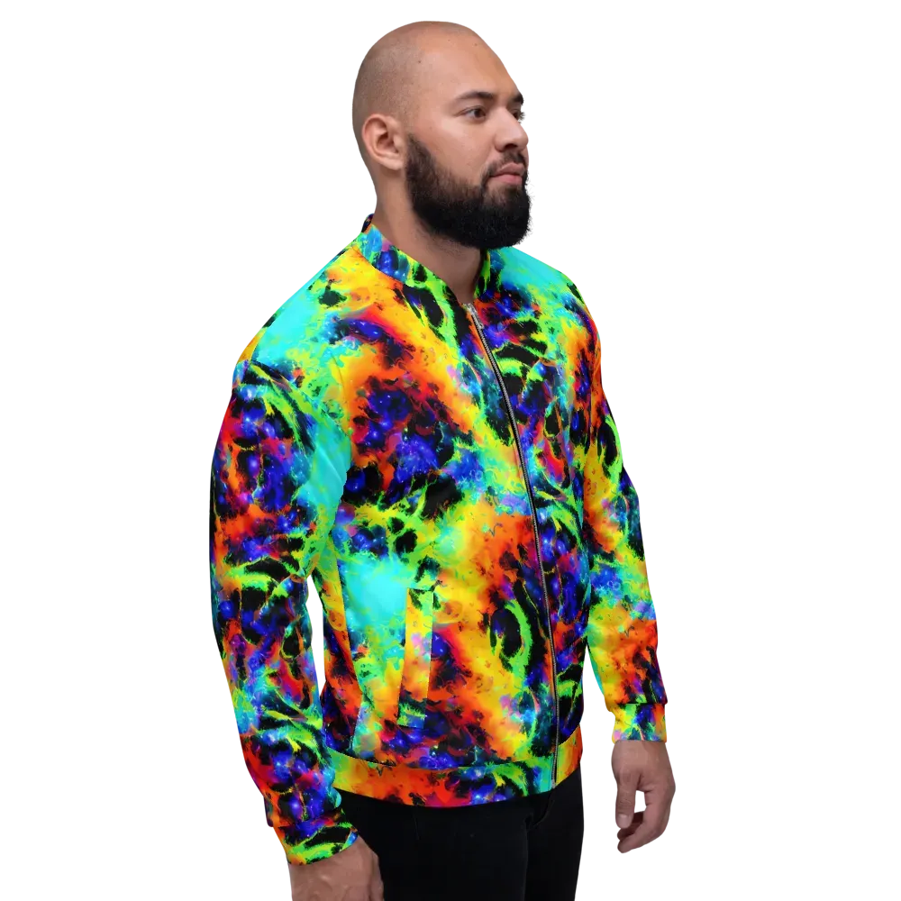 Psychic Pigment on Bomber Jacket — Right