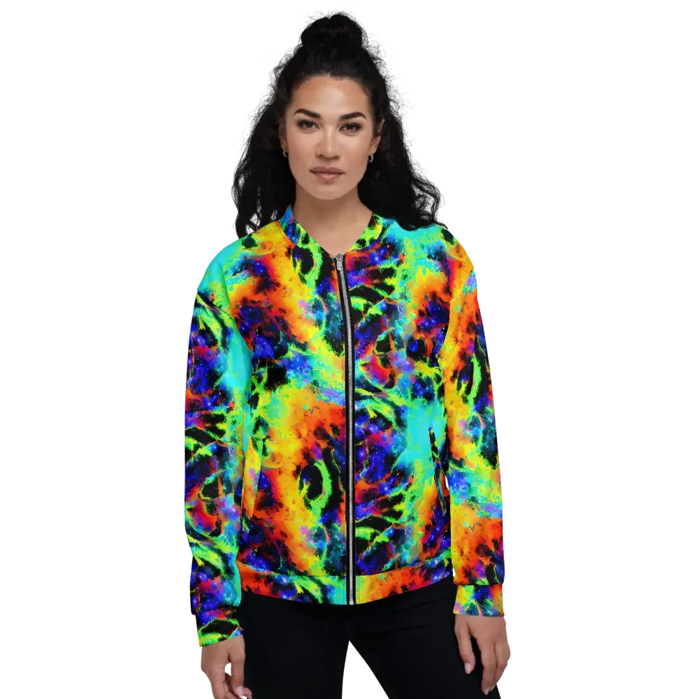 Psychic Pigment on Bomber Jacket — Front