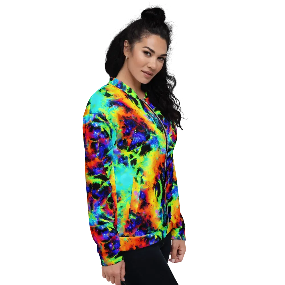 Psychic Pigment on Bomber Jacket — Right