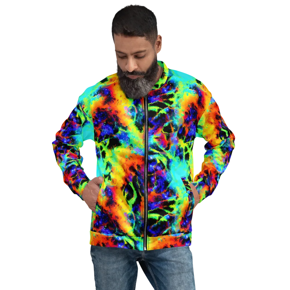 Psychic Pigment on Bomber Jacket — Front