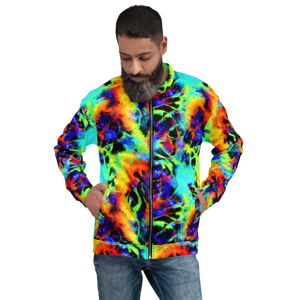 Psychic Pigment on Bomber Jacket — Front