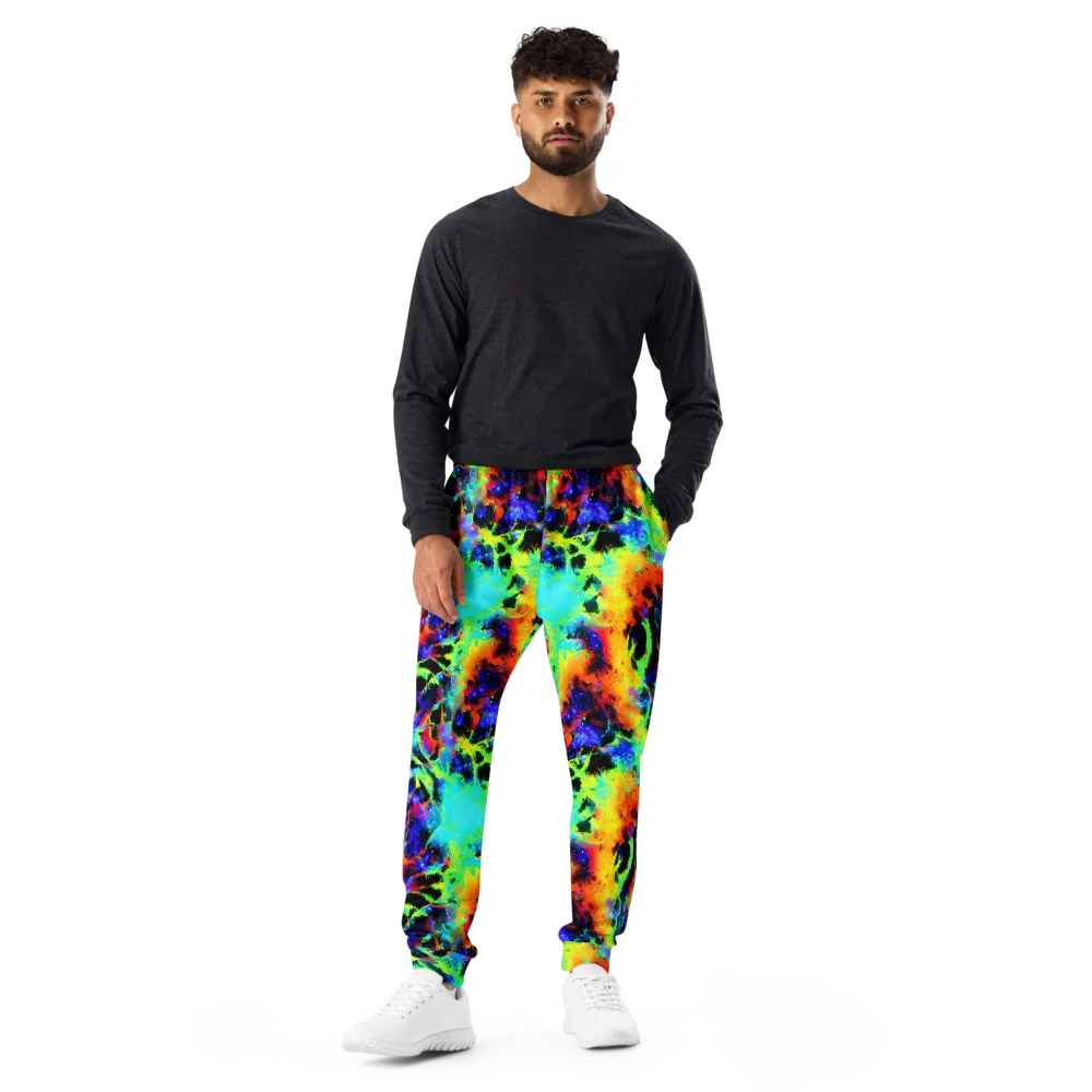Psychic Pigment on Men's Joggers — Front