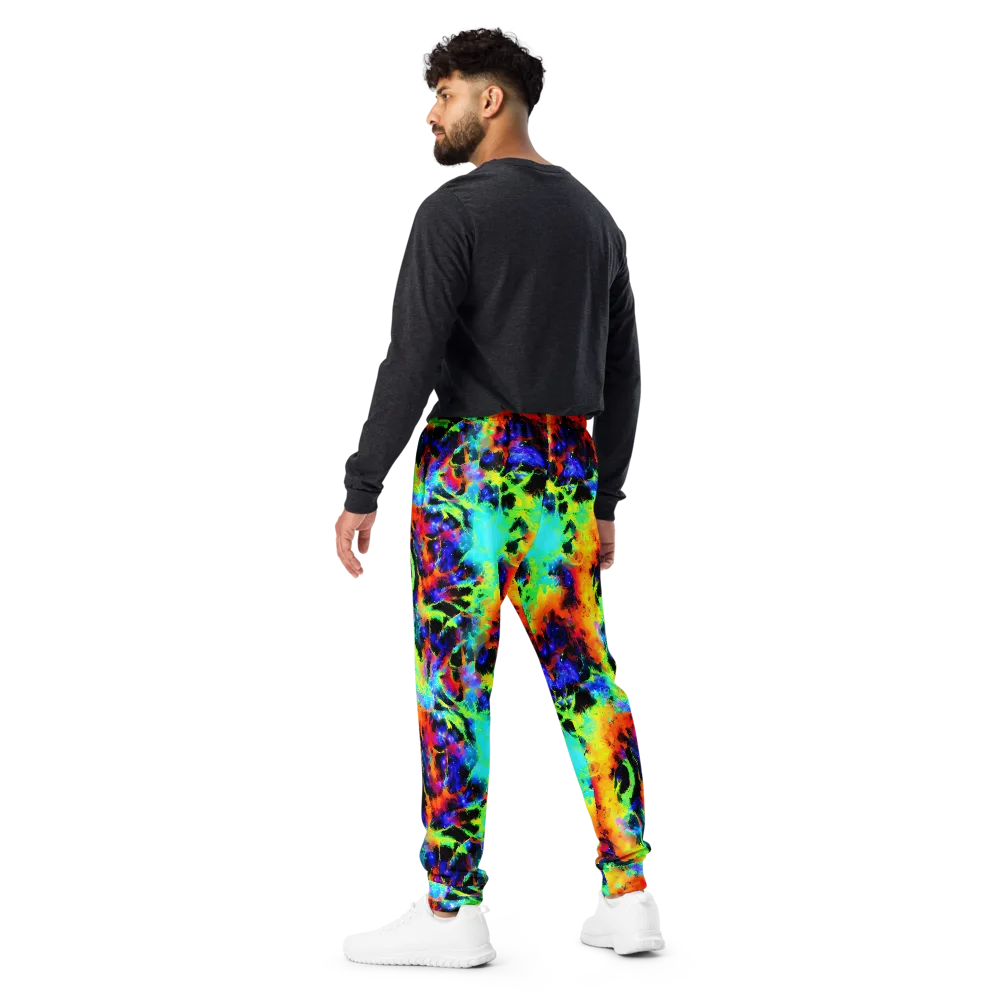 Psychic Pigment on Men's Joggers — Back