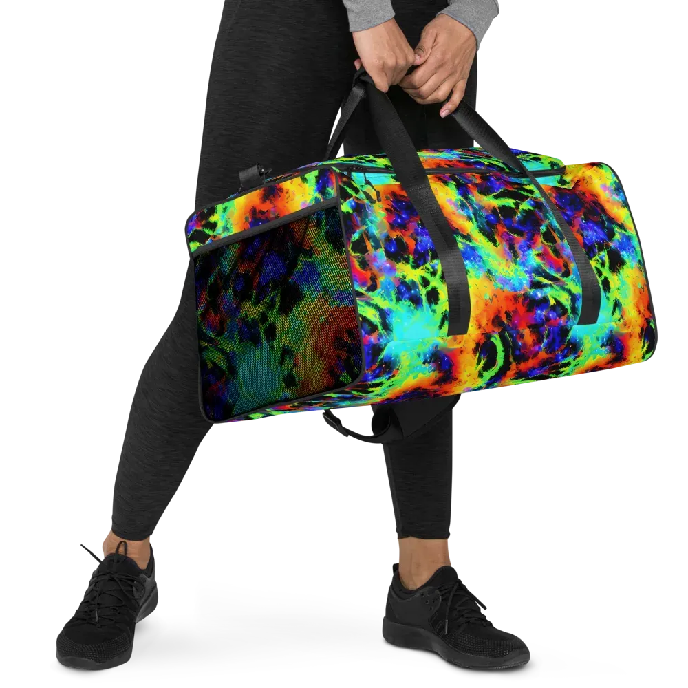 Psychic Pigment on Duffle Bag — Right Front