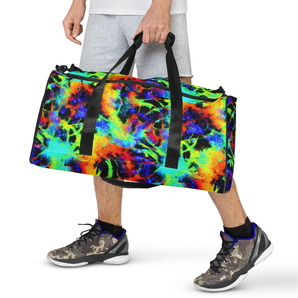 Psychic Pigment on Duffle Bag — Front