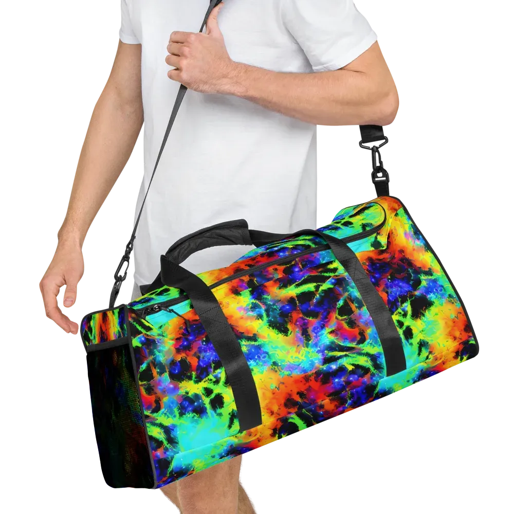 Psychic Pigment on Duffle Bag — Right Front