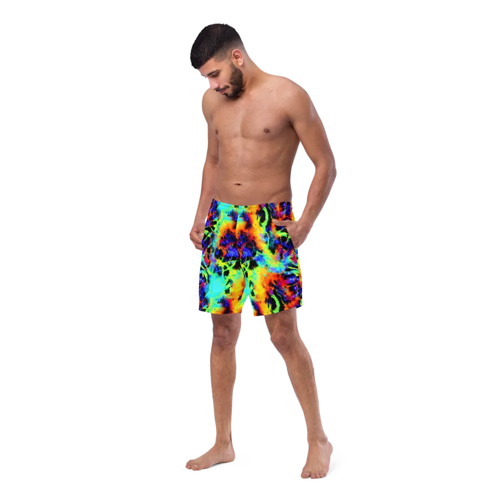 Psychic Pigment on Swim Trunks — Left Front