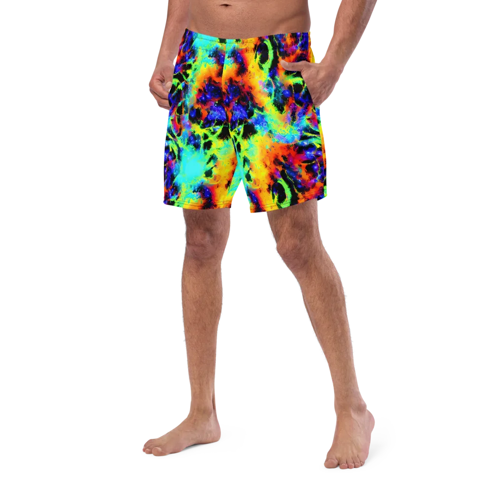Psychic Pigment on Swim Trunks — Left Front