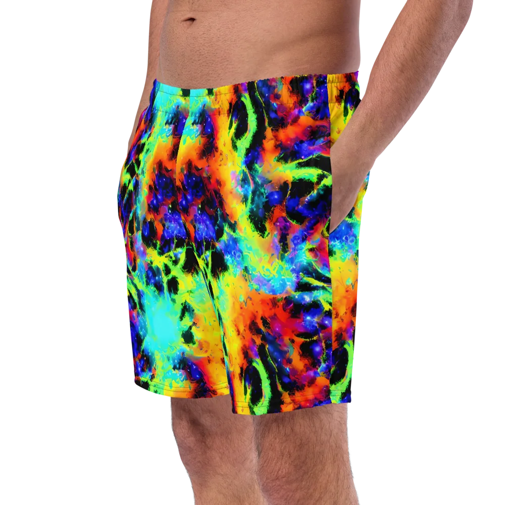 Psychic Pigment on Swim Trunks — Left Front