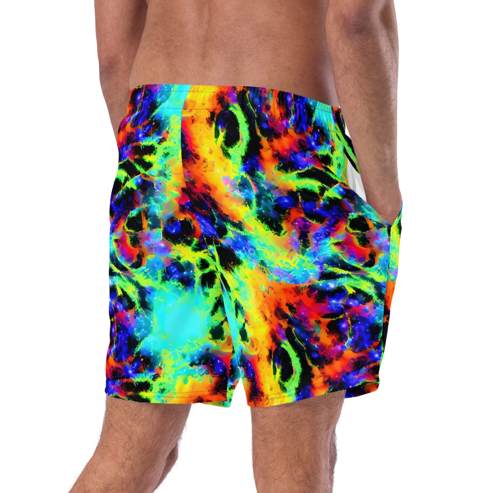 Psychic Pigment on Swim Trunks — Right Back