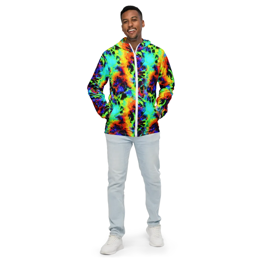 Psychic Pigment on Men's Windbreaker — Front