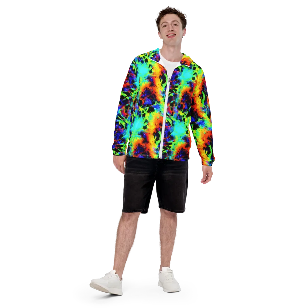 Psychic Pigment on Men's Windbreaker — Front