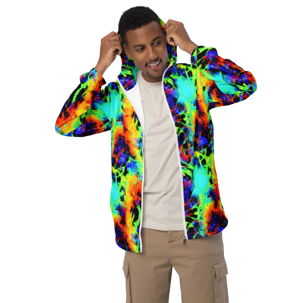 Psychic Pigment on Men's Windbreaker — Front