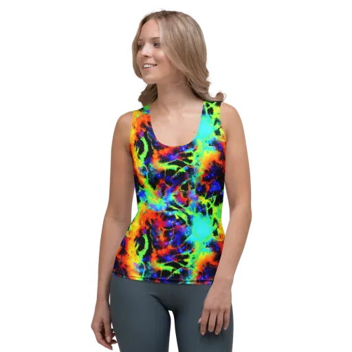 Psychic Pigment on a Women's Tank Top