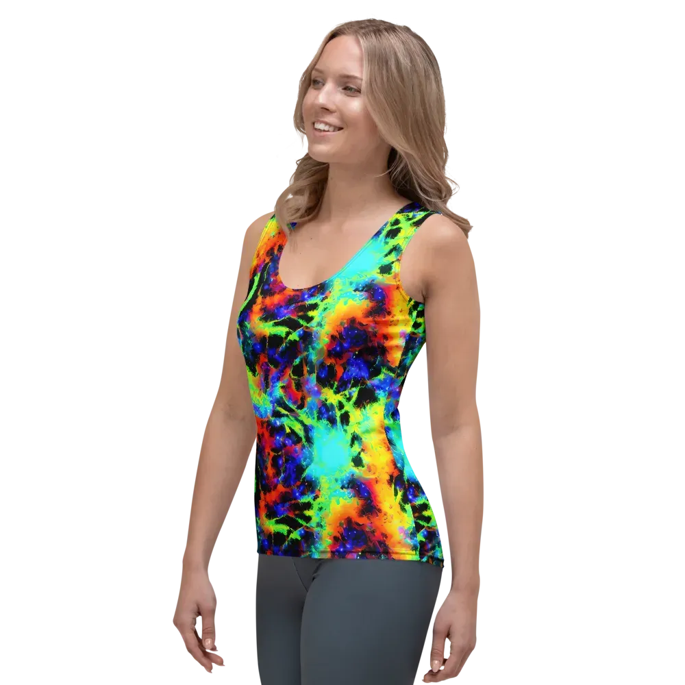 Psychic Pigment on Women's Tank Top — Left Front