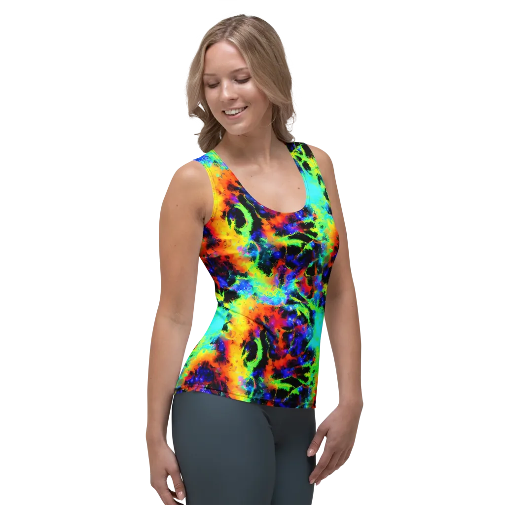 Psychic Pigment on Women's Tank Top — Right Front