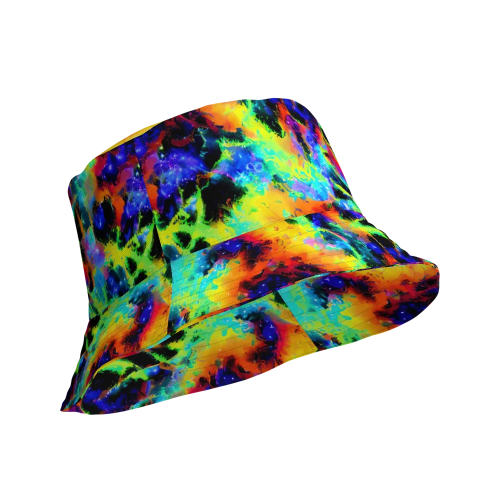 Psychic Pigment on Reversible Bucket Hat — Product details Outside