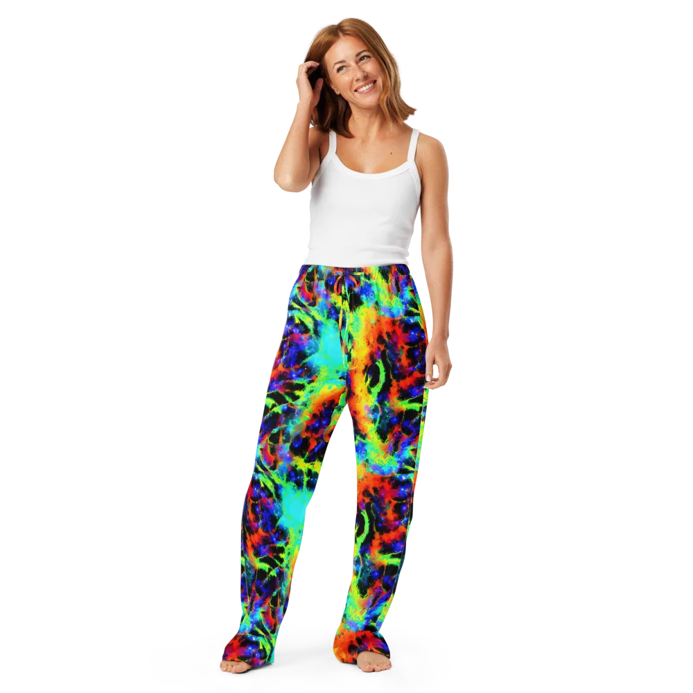 Psychic Pigment on Women's Pajama Pants — Front