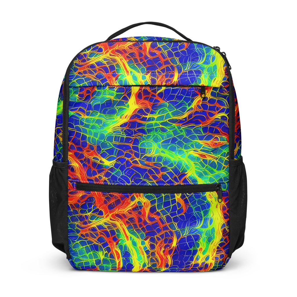 Solar Labyrinth on Utility Backpack — Front