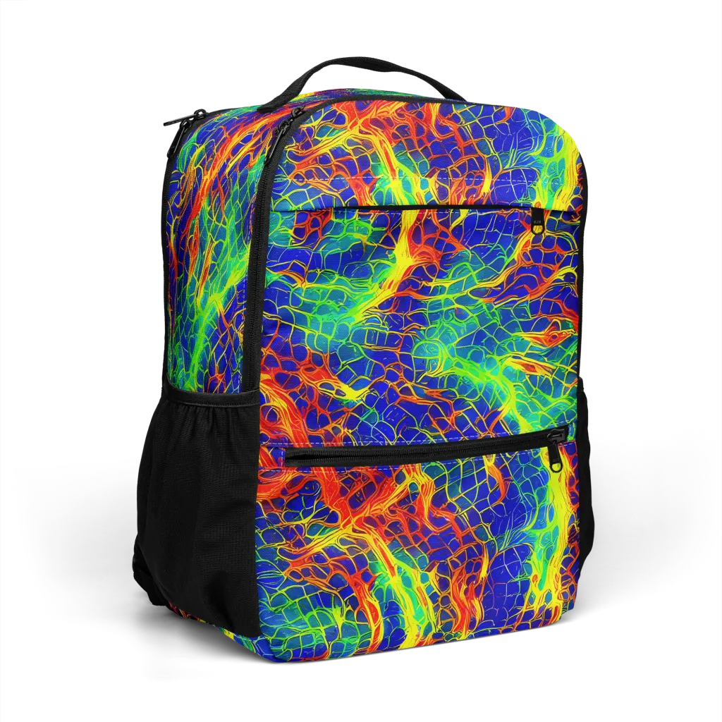 Solar Labyrinth on Utility Backpack — Right Front