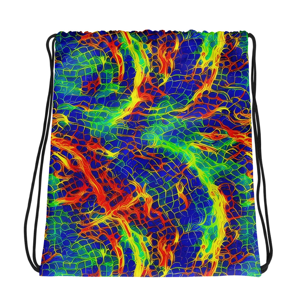 Solar Labyrinth on Drawstring Bag — Photo
