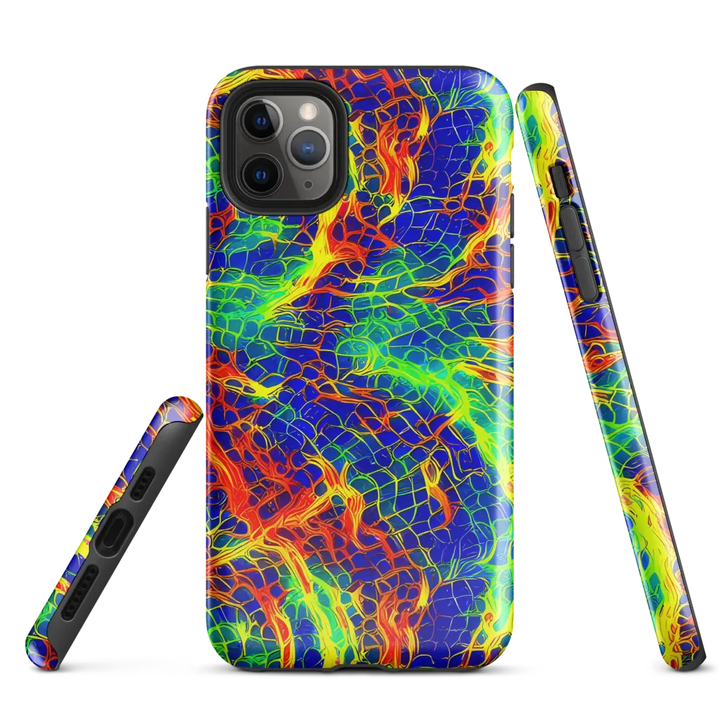 Solar Labyrinth on Tough Case for iPhone® — Front