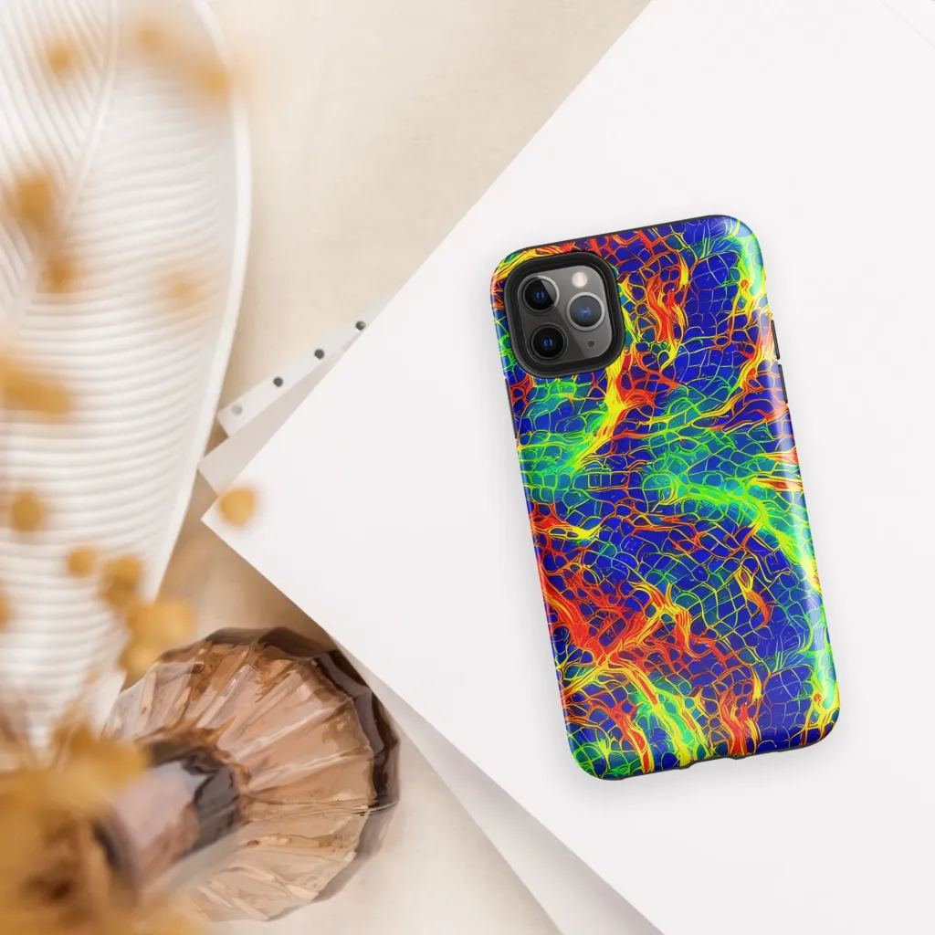 Solar Labyrinth on Tough Case for iPhone® — Front