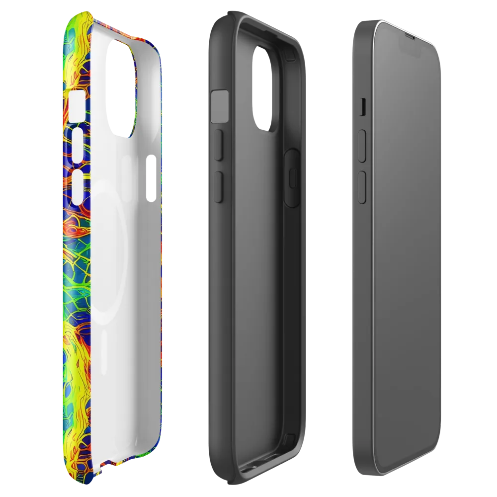 Solar Labyrinth on MagSafe Tough Case for iPhone® — Front