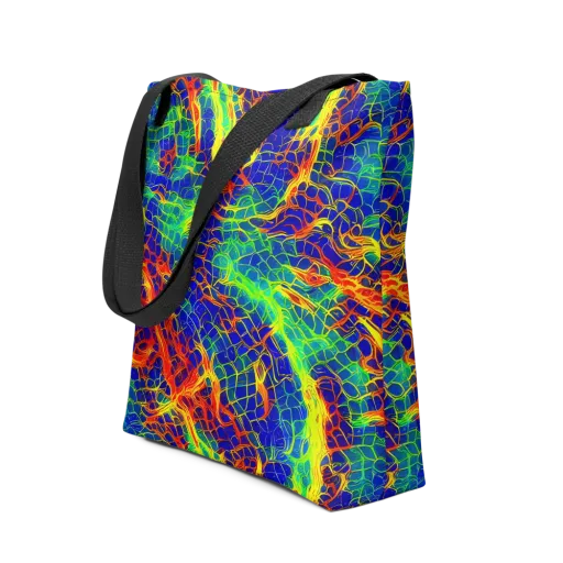 Solar Labyrinth on a Tote Bag