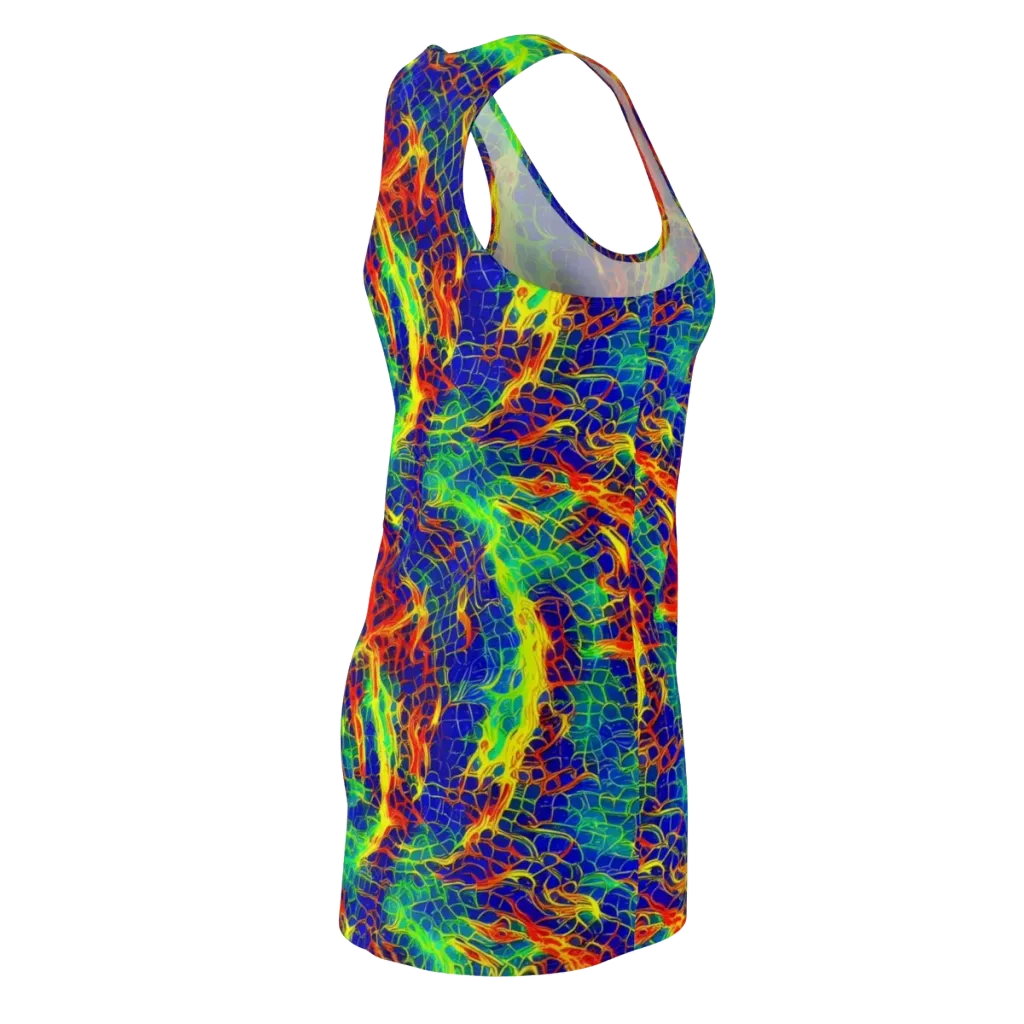 Solar Labyrinth on Racerback Dress — Back Side
