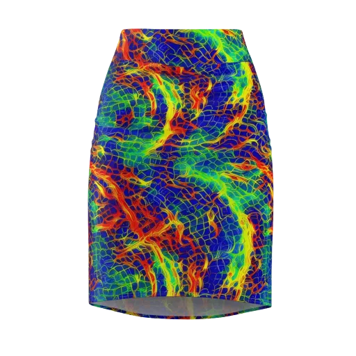 Solar Labyrinth on a Pencil Skirt